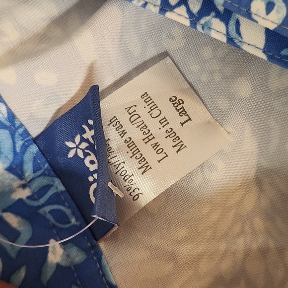 Rip Skirt Adjustible Wrap Skirt Skirt Dahlia Bluebird Size Large NWT New - Picture 5 of 7